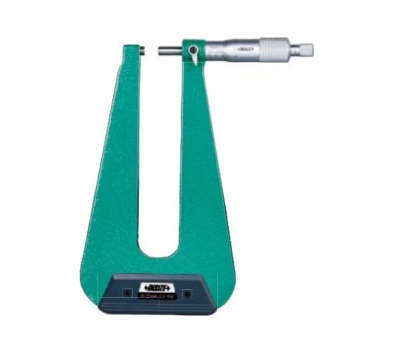 Изображение товара Микрометр INSIZE МЛ- 25 диап 0-25мм дел 0.01мм глубина рамки 155мм 3239-253S