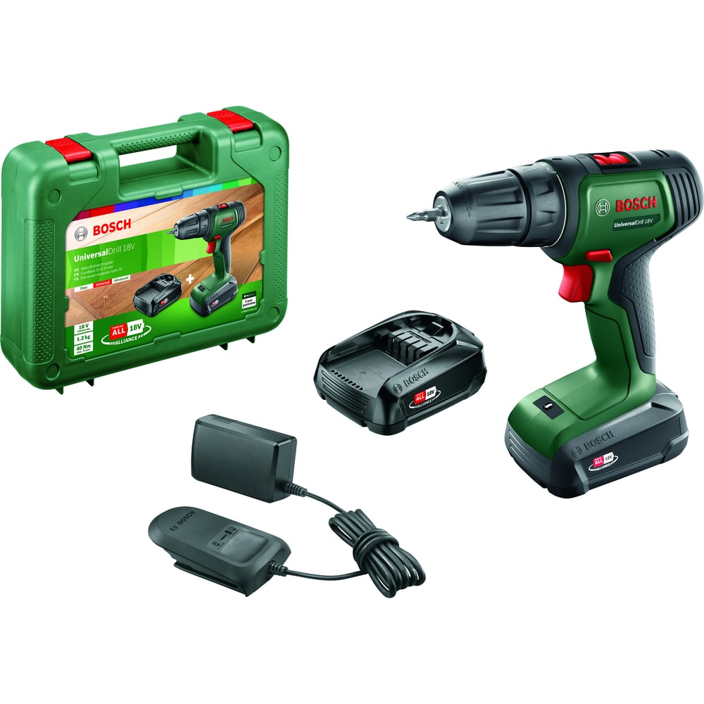 фото Дрель bosch universaldrill 18v 06039d4002