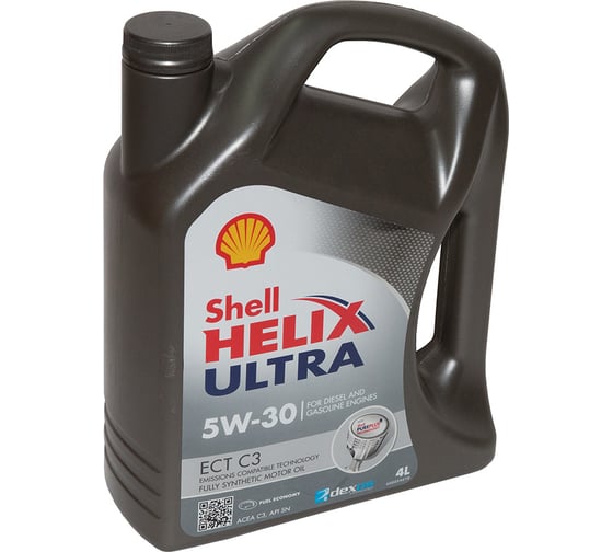 Изображение товара Масло моторное WILMART SHELL Helix Ultra ECT 5W30 синт. 4 л. 550050441