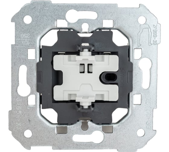 Изображение товара Одноклавишный кнопочный выключатель Simon, 10А, S82, S82N, S88, S82 Detail 75150-39