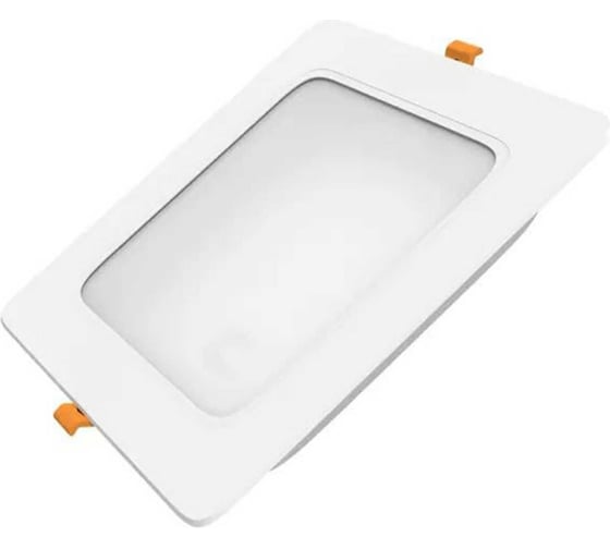 Изображение товара Светильник Gauss Basic Downlight квадрат 12W 1000lm 4000K 170-260V IP20 145x26 белый LED 9031420212