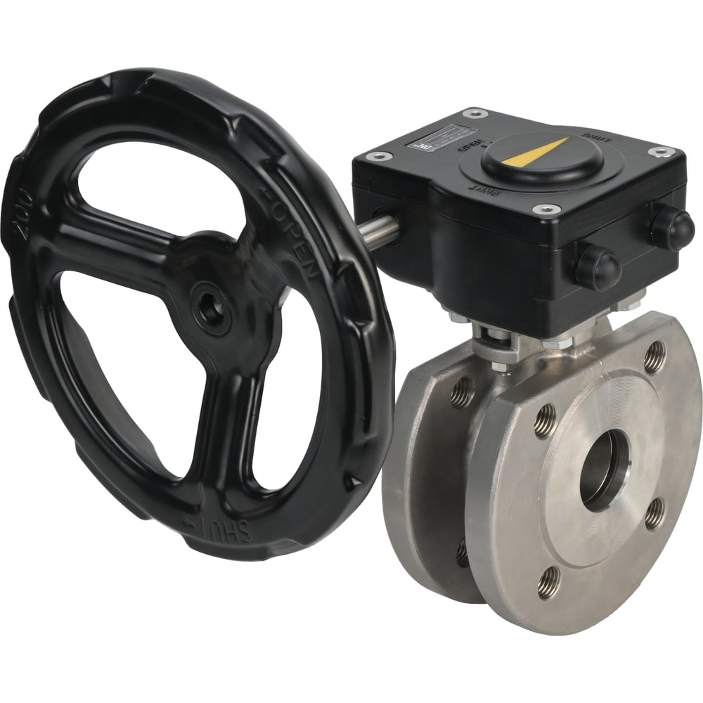 Изображение товара Шаровой кран DN20 Ру16 двухходовой нержавеющая сталь профессиональный