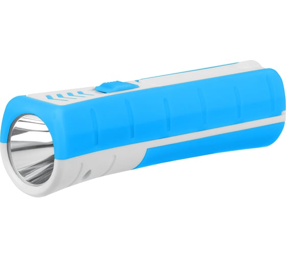 Изображение товара Фонарь TDM ELECTRIC Радуга аккум., 1 Вт SMD + 5 SMD, 28 лм, Li-Ion 2,8 А ч, 230 В, голубой, Народная SQ0350-0205