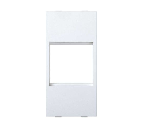 Изображение товара Адаптер Simon для 1 механизма 45х45мм, CIMA-модуль 108x52 мм, белый S74-9