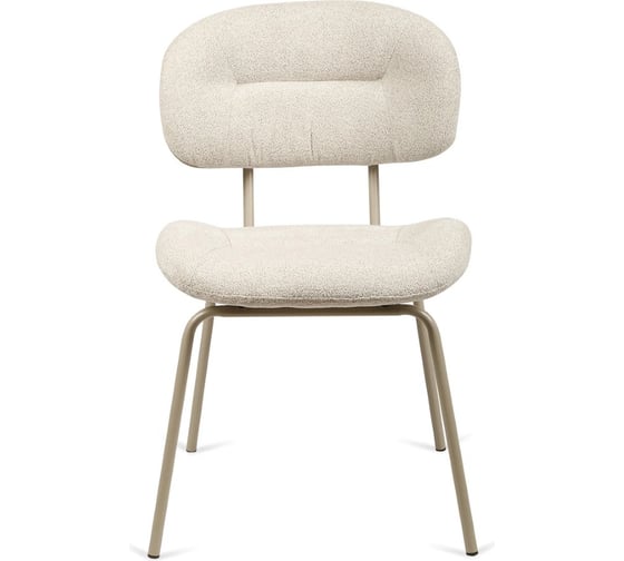 Изображение товара Стул для кухни обеденный Стул Груп Gigi, бежевый, кремовые ножки DRC-9155 URL57-2 Creamy-1