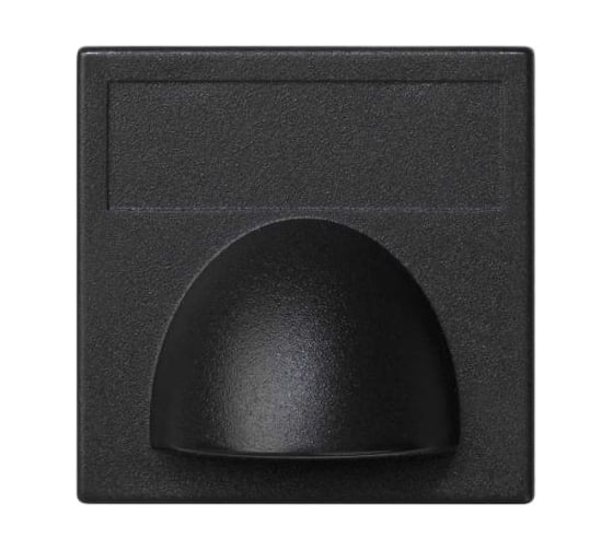 Изображение товара Адаптер Simon для ввода или вывода кабелей, К45, графит K10-14