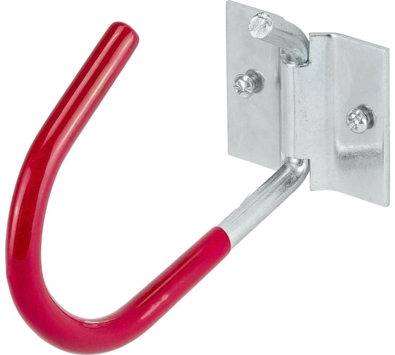 Изображение товара Крюк для велосипеда VORMANN,125х90х50х60 мм, оцинкованный, 37 кг, обрезиненный 001457 001 BL