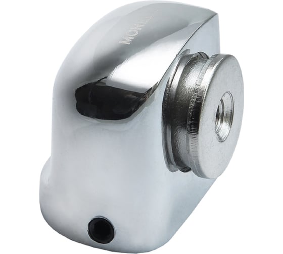 Изображение товара Дверной ограничитель MORELLI MDS-2 SN магнитный, цвет - белый никель 9011020