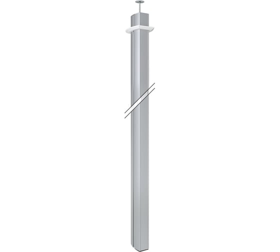 Изображение товара 2-сторонняя овальная колонна Simon, под модуль К45, 3 м, упор в потолок до 0,5 м, алюминий ALK7200-8