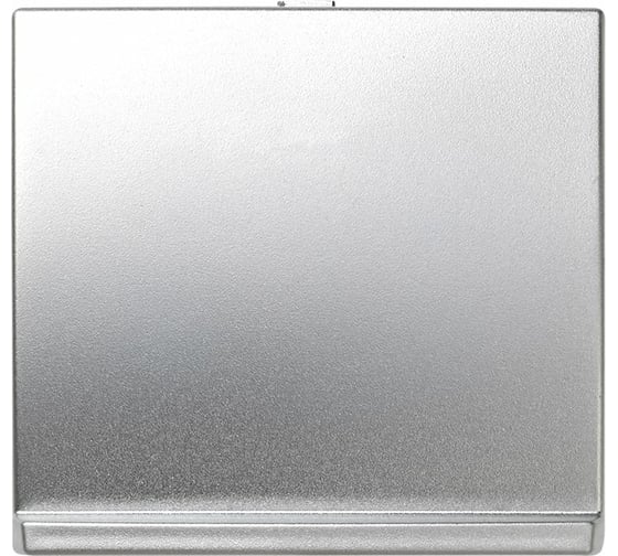 Изображение товара Декоративная сменная накладка для рамки с открывающейся крышкой Simon, S44 Aqua, алюминий 4400092-033