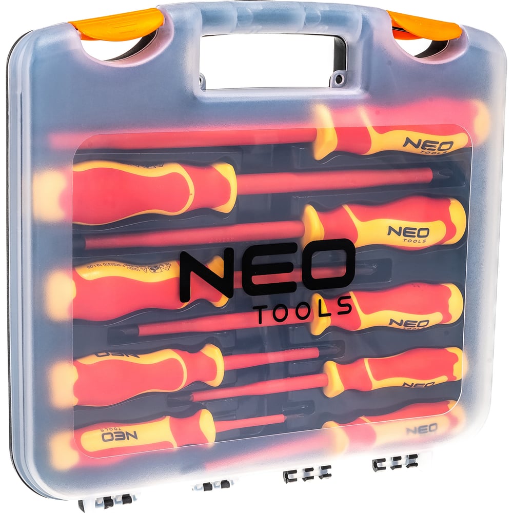 Изображение товара Набор отверток NEO Tools 1000 В 9 шт полупрофессиональный диэлектрическое покрытие