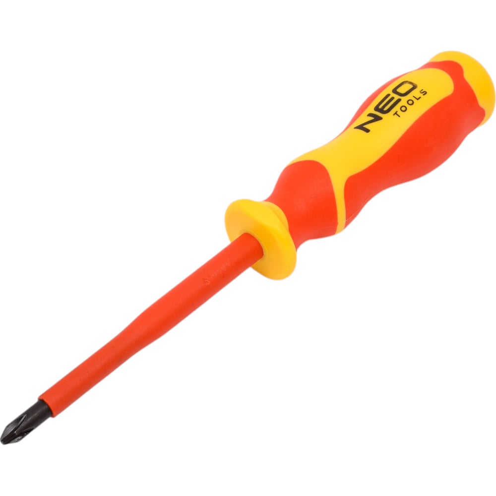 Отвертка NEO Tools PH2 x 6 x 100 мм, 1000 В 04-139