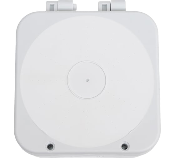 Изображение товара Коробка монтажная распределительная двухкомпонентная для видеокамер Рувинил ТУСО 133x120x60 мм HF IP68 белая 67080Б