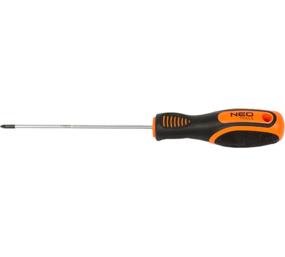 Изображение товара Крестовая отвертка NEO Tools PZ0 x 100 мм 04-182