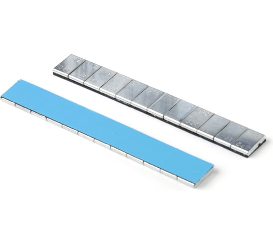 Изображение товара Грузы самоклеящиеся оцинкованные ACG 0083 Fe 100 LUXOR 60 г (12_5) синий скотч (100 шт/уп) 1026857