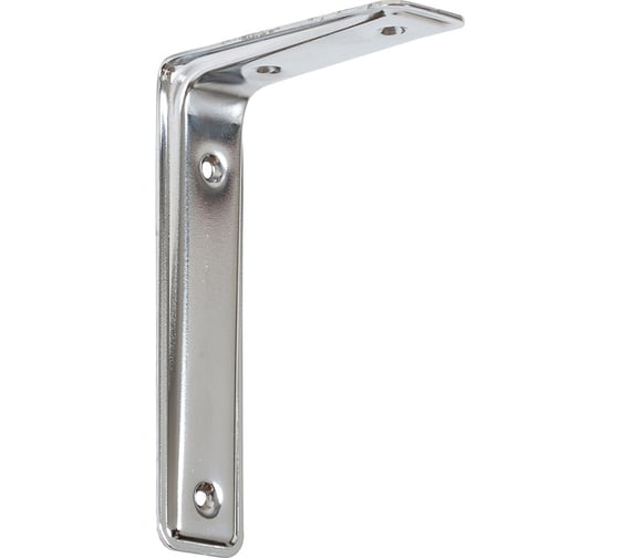 Изображение товара Кронштейн VORMANN 3-F 160х105х40 мм, оцинкованный, цвет: хром, 00165 160 C