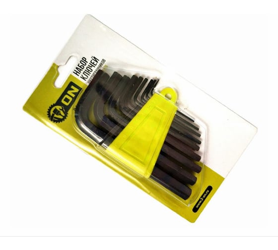 Изображение товара Набор ключей-шестигранников ON 2,0-10 мм, удлиненные, 8 шт CR-V 04-03-004