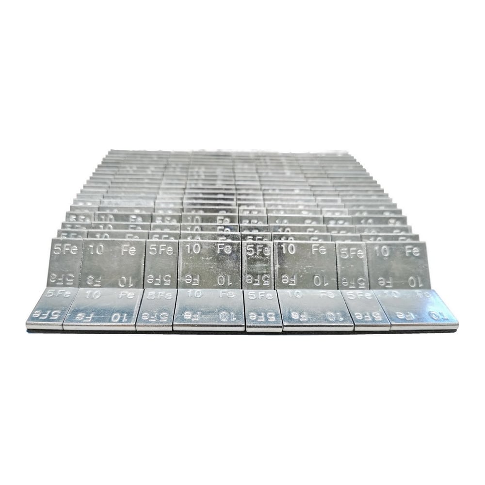 Изображение товара Самоклеющиеся оцинкованные грузики ACG 0085 Fe 100 LUXOR 60 г 100 шт