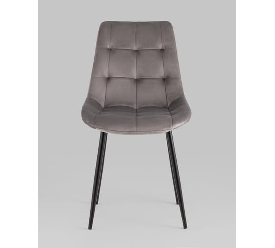 Изображение товара Стул для кухни обеденный Стул Груп Флекс New, велюр светло-серый OS-2499-V seat HLR-22
