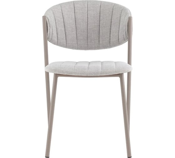 Изображение товара Стул для кухни обеденный Стул Груп Харпер ткань рогожка серо-голубой каркас серый матовый комплект 2 стула AV 457-W990-G781T BOX