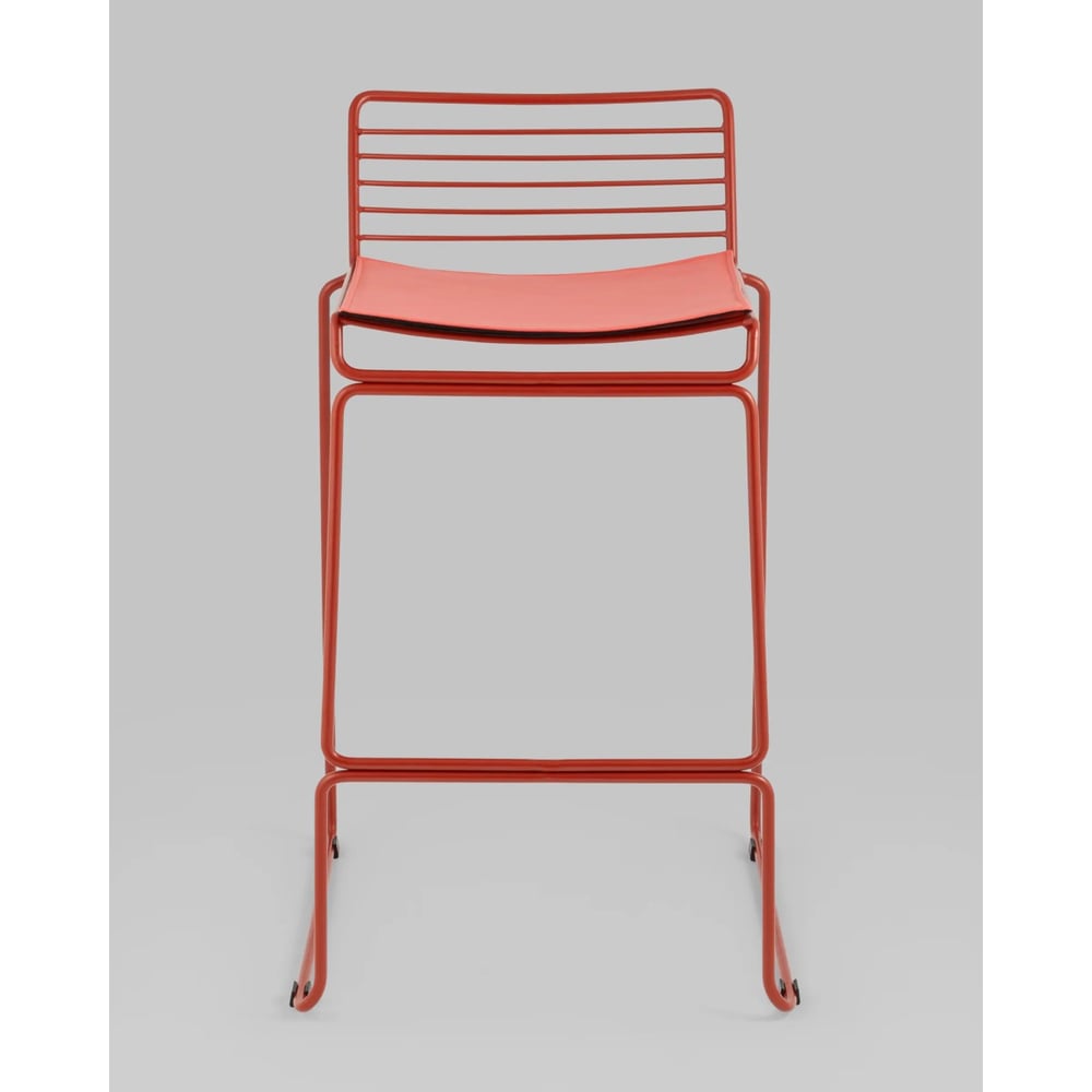 Изображение товара Стул полубарный Груп Danny бордовый с подушкой комплект 4 шт