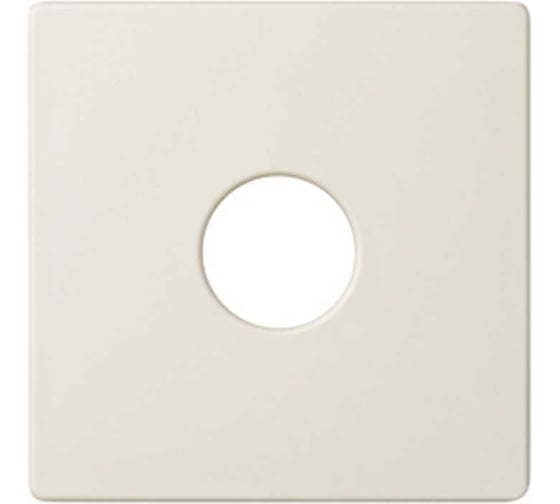 Изображение товара Накладка на аудиорозетку для подключения одной аудиоколонки Simon слоновая кость 82057-31