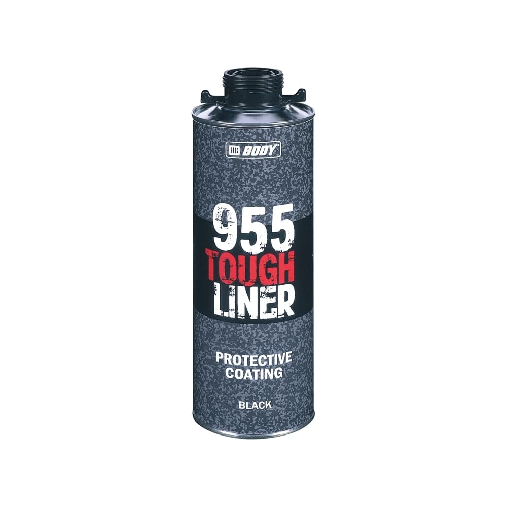фото Сверхпрочное защитное покрытие hb body tough liner 955 колер. 0,6л + отвердитель 955 tough lin