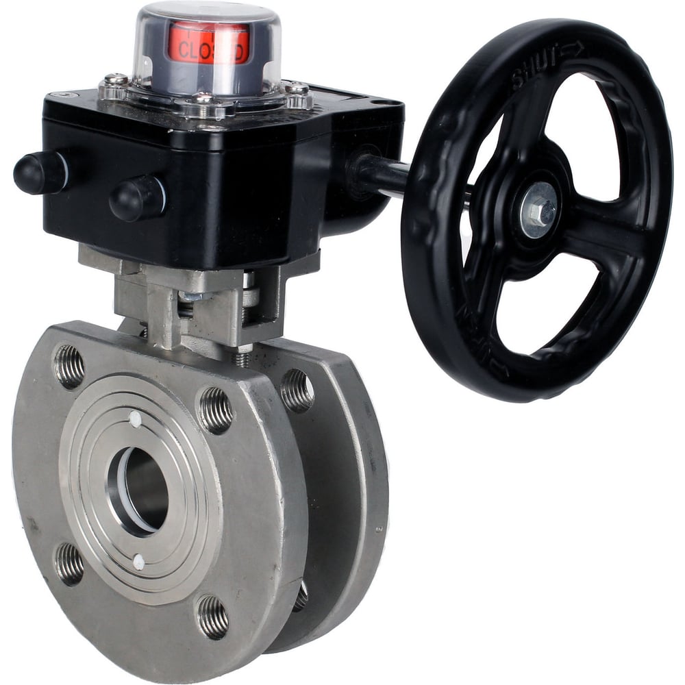 Изображение товара Шаровой кран DN.ru КШмФП 316 200 Ду65 Ру16 нержавеющая сталь профессиональный