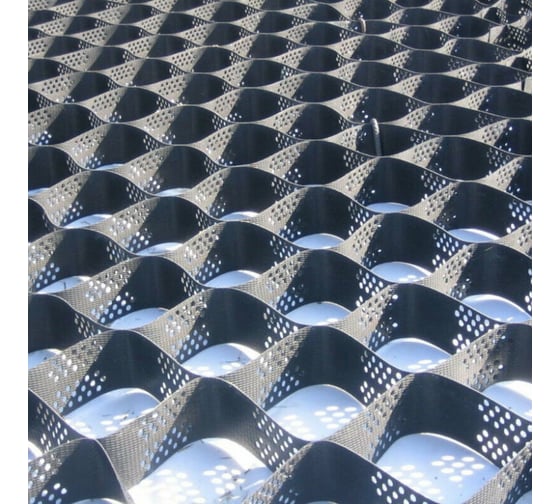 Изображение товара Георешетка ГЕОКАРКАС ГЕО ОР 30/10 П (2,64x5,04=13,31 м2) лента 1,35 мм 4673766918016