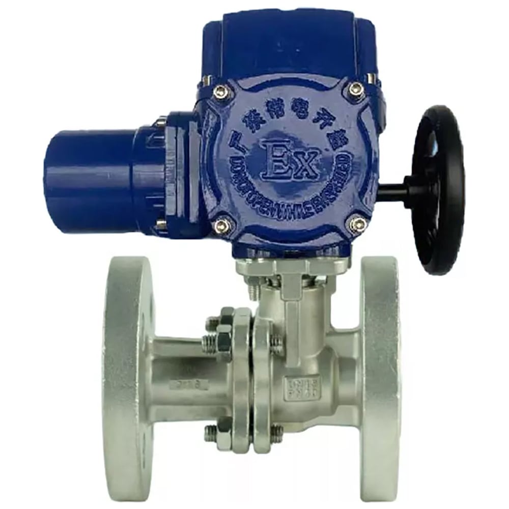 Изображение товара Шаровой кран DN65 с электроприводом QT-W (M) EX-010 для автоматизации