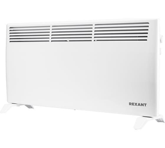 Изображение товара Электрический конвектор с механическим термостатом REXANT 2кВт, Х-нагревательный элемент, ножки 60-0117