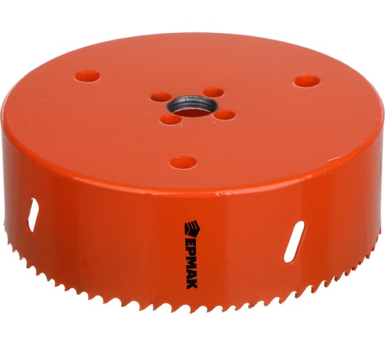 Изображение товара Коронка биметаллическая 121 мм, быстрорежущая сталь ЕРМАК 604-023