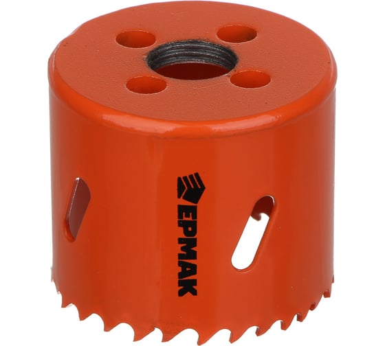 Изображение товара Коронка биметаллическая 51 мм, быстрорежущая сталь ЕРМАК 604-015