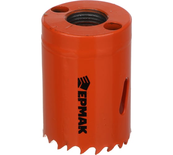 Изображение товара Коронка биметаллическая 35 мм, быстрорежущая сталь ЕРМАК 604-014