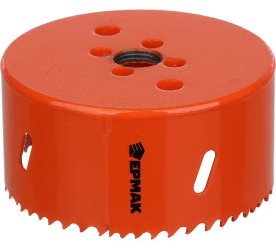 Изображение товара Коронка биметаллическая 89 мм, быстрорежущая сталь ЕРМАК 604-020