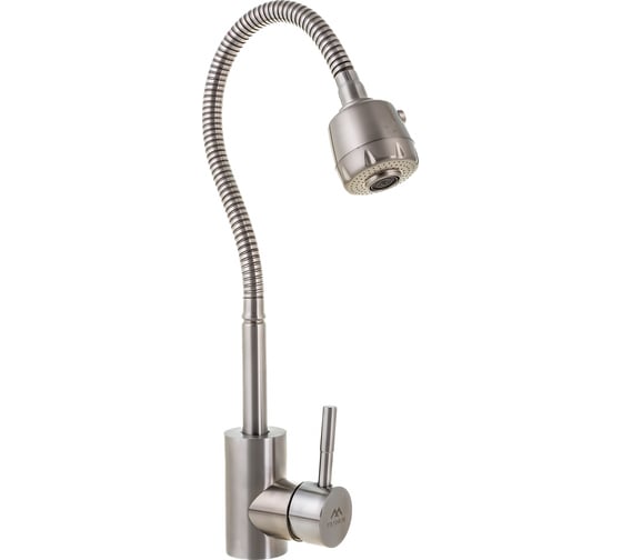 Изображение товара Смеситель для кухонной мойки FASHUN из нержавеющей стали, с гибким изливом, 2 режимный аэратор A54509