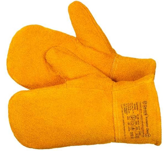 Изображение товара Рукавицы спилковые Gward Forester Zima утеплитель мех-мутон р. XXL 6 пар в упаковке XY042