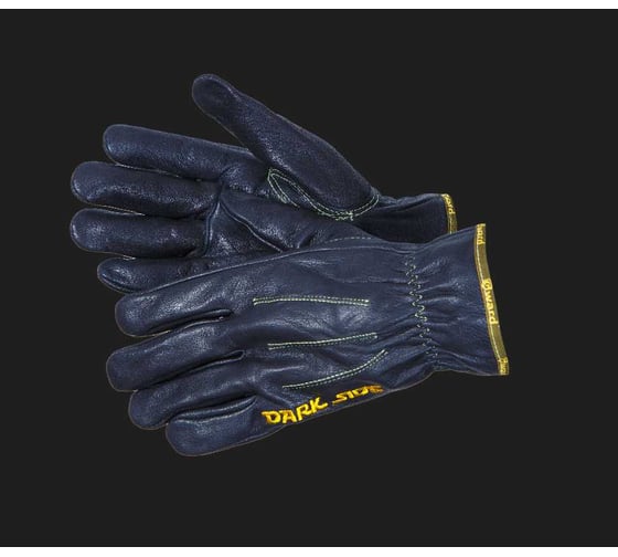 Изображение товара Перчатки цельнокожаные Gward Force DARK SIDE черного цвета р. XL 1 пара в упаковке XY276 , рост DARK SIDE