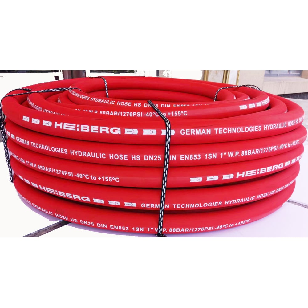 Изображение товара Рукав высокого давления HEIBERG Dn38 DIN EN853 1SN, 40м