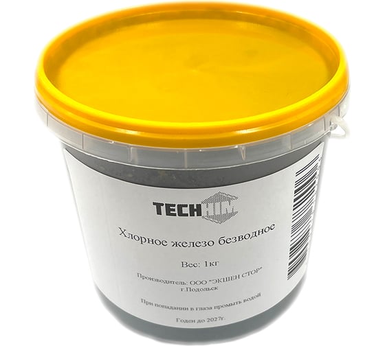 Изображение товара Хлорное железо безводное 1000 г TECHHIM TH-FECL-BV-1000