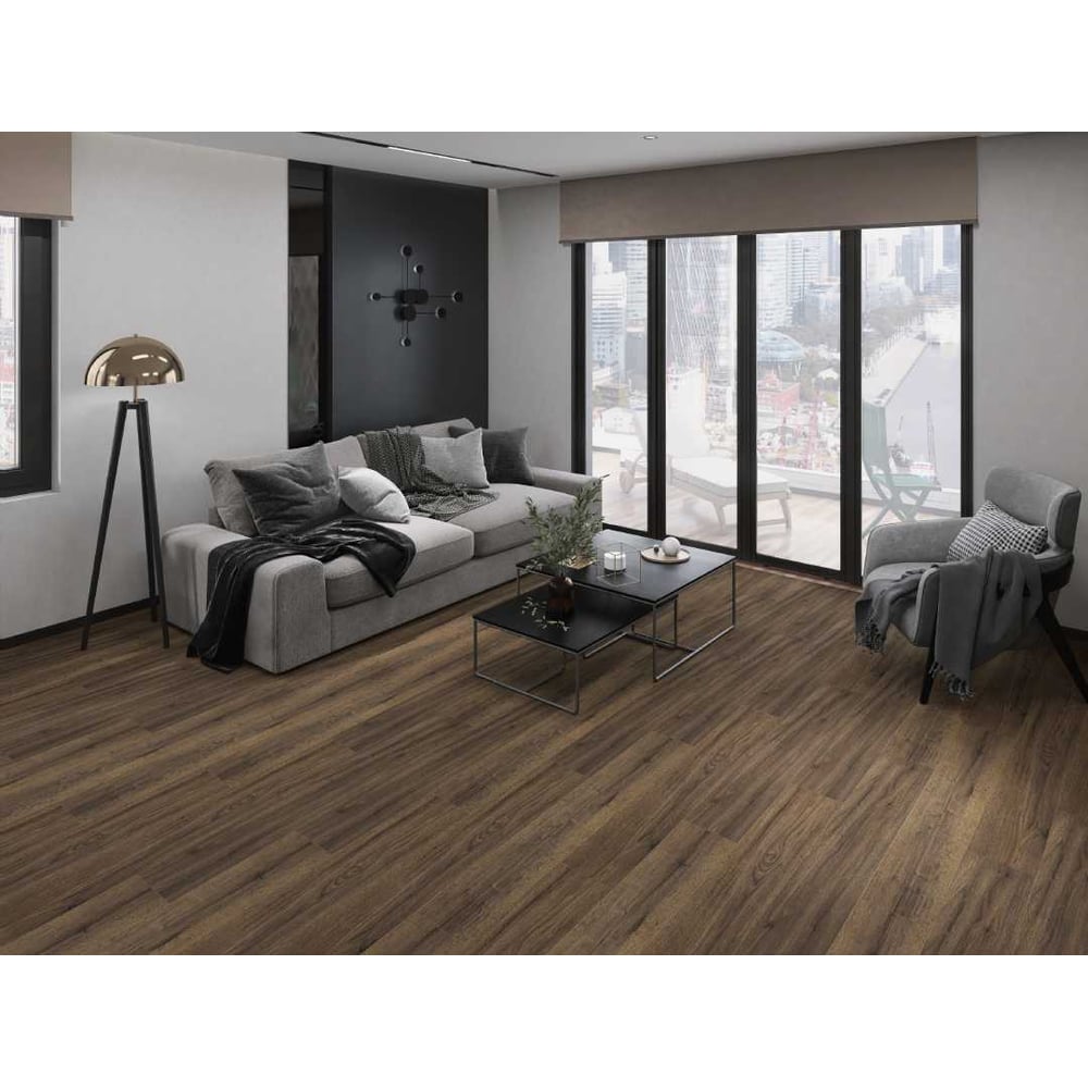 Изображение товара Ламинат Balterio Everest Дуб титан коричневый 32 класс 12 мм 1,453 м²