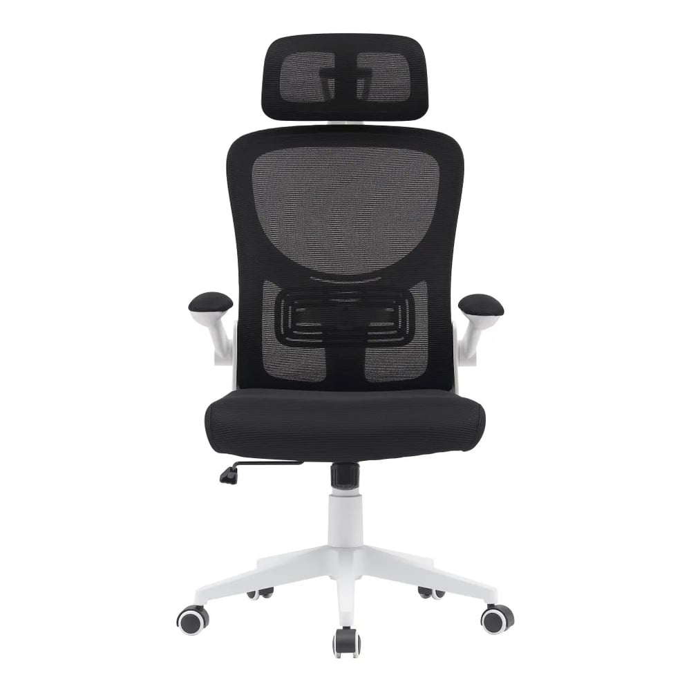 Изображение товара Кресло компьютерное офисное Груп TopChairs Airone белое с черной сеткой