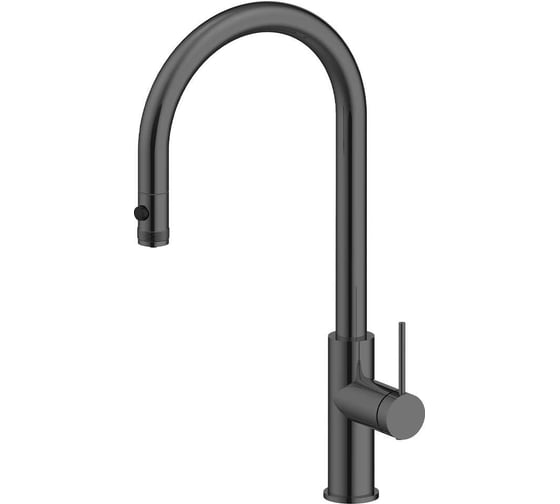 Изображение товара Смеситель для кухни Paulmark Galant вороненая сталь Ga213077-GM