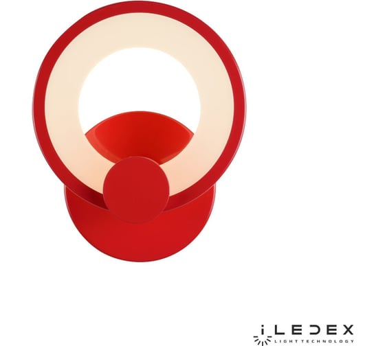 Изображение товара Настенный светодиодный светильник iLEDEX Ring A001/1 Red