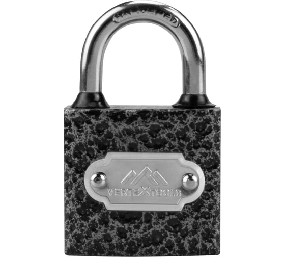 Изображение товара Замок навесной влагонепроницаемый vertextools 32 мм 7032-32