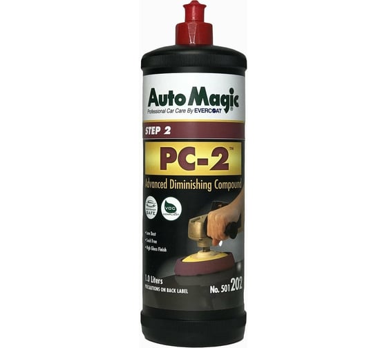 Изображение товара Абразивная паста для полировки AutoMagic PC2 Polishing Glaze 960 мл 501202