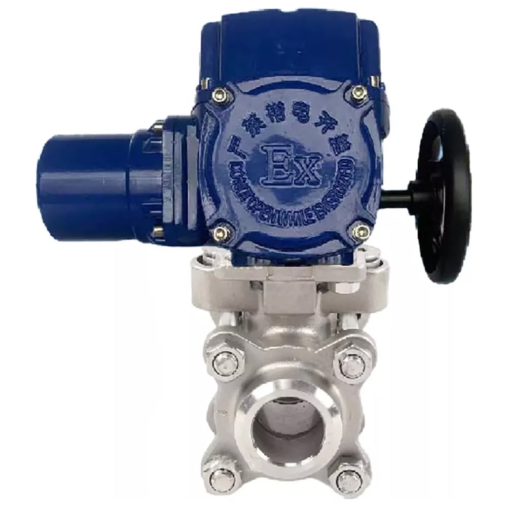 Изображение товара Кран шаровой DN.ru КШПП 316.200-ISO Ду40 Ру40 с электроприводом