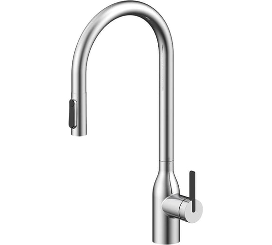 Изображение товара Смеситель для кухни Paulmark Universal брашированная сталь Un213880-BS