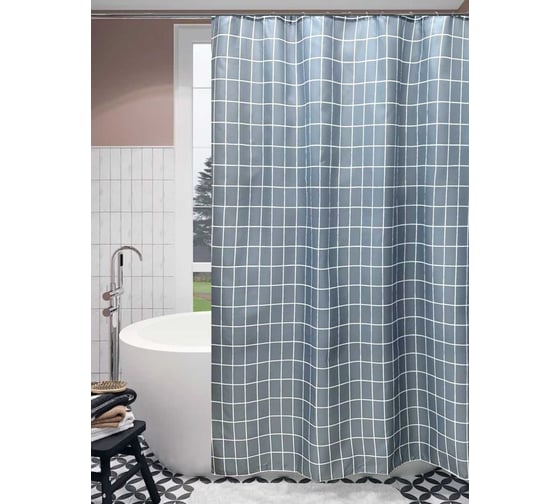 Изображение товара Штора для ванной PRIMANOVA MIST 180x200 PLE DR-60069