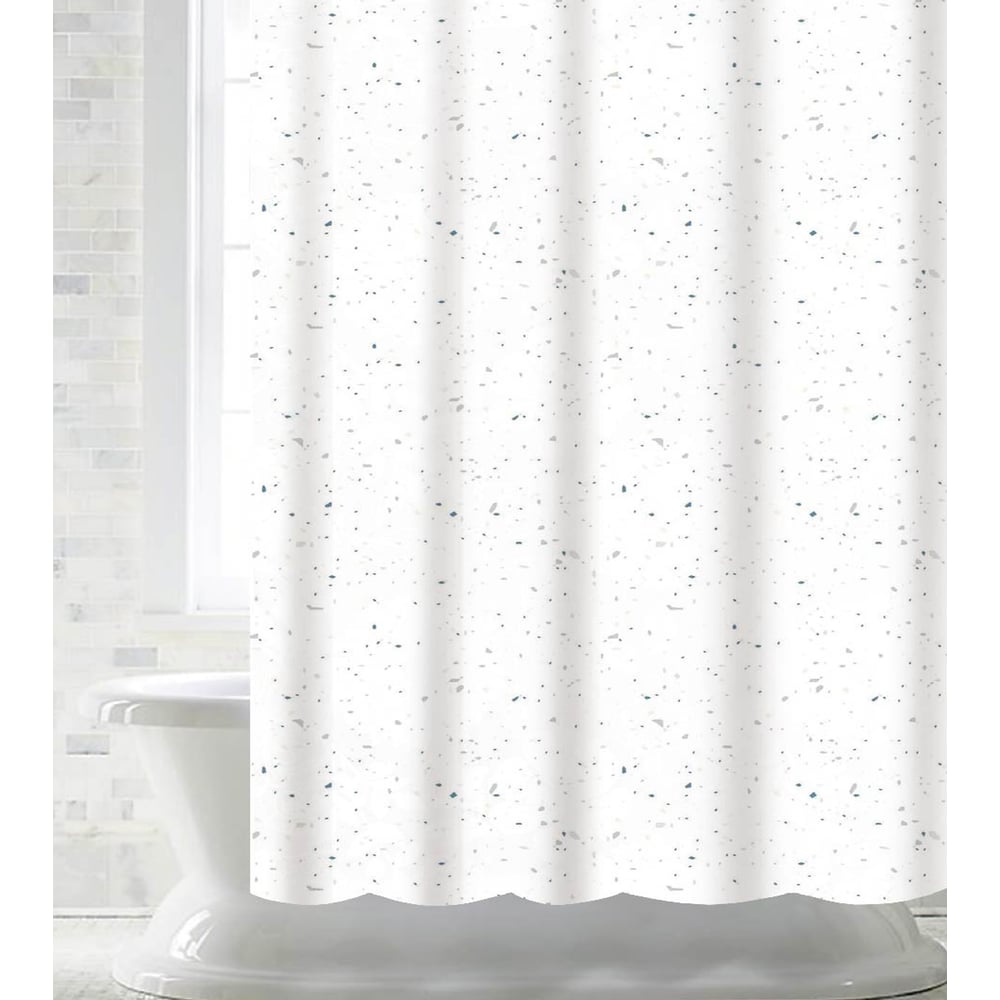 Изображение товара Штора для ванной PRIMANOVA TERRAZZO 180x200 алый с водоотталкивающим покрытием